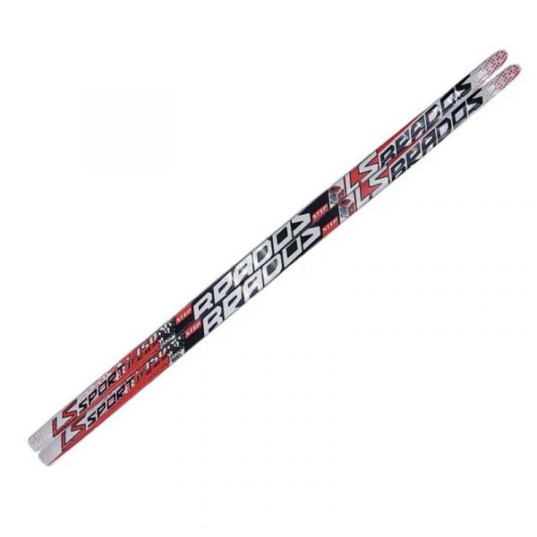 Беговые лыжи STC Brados LS Sport 3D STEP, черный/красный, 205 см