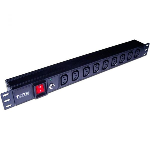 Блок распределения питания Lanmaster TWT-PDU19-10A9C3