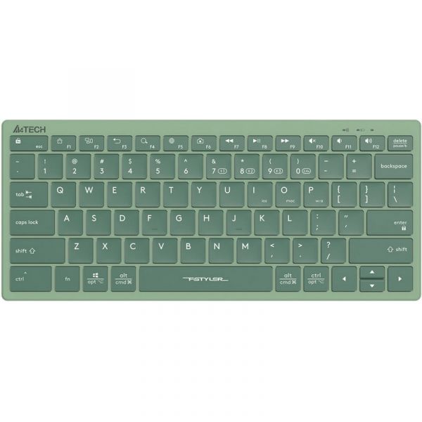 Клавиатура беспроводная A4Tech Fstyler FBX51C [fbx51c matcha green] USB зеленый