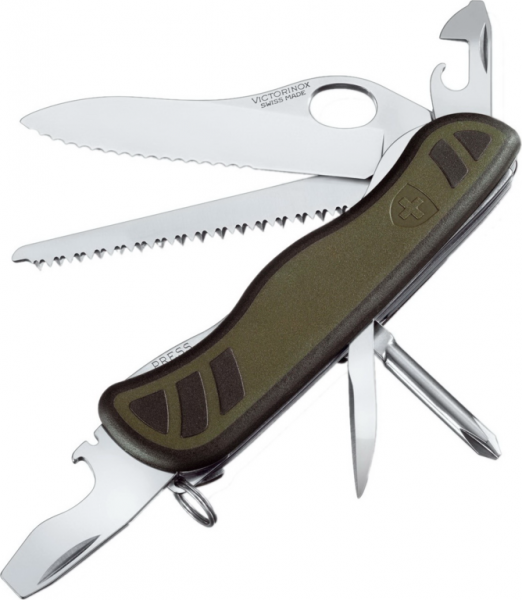 Нож туристический Victorinox Military 0.8461.MWCH Green