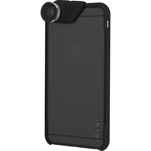 Объектив Olloclip OC-0000112-EU 4-in-1 Combo Lens for iPhone 6 + olloCase - Black/Silver Lens, Matte Smoke/Black Case